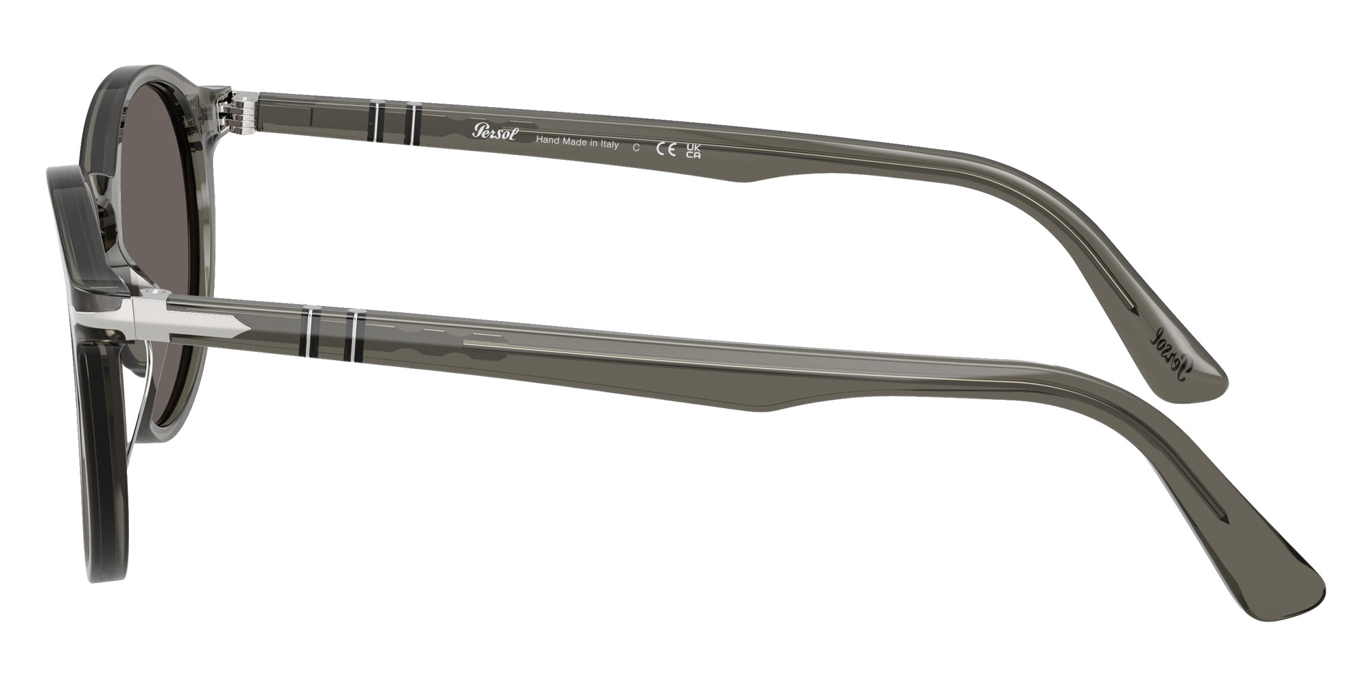 Persol PO3171S 1103B1 52 - Taupe Gray Transparent / Dark Gray #id:po3171s1103b1_s:100110