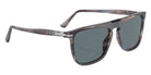 Persol PO3225S 11553R 56 - Striped Blue / Dark Blue Polarized + AR #id:po3225s11553r_s:100120