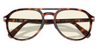 Persol PO3235S 24/BL 55 - Havana / Photochromic Clear to Gray with Blue Light Filter Mirrored #id:po3235s24bl_s:100135