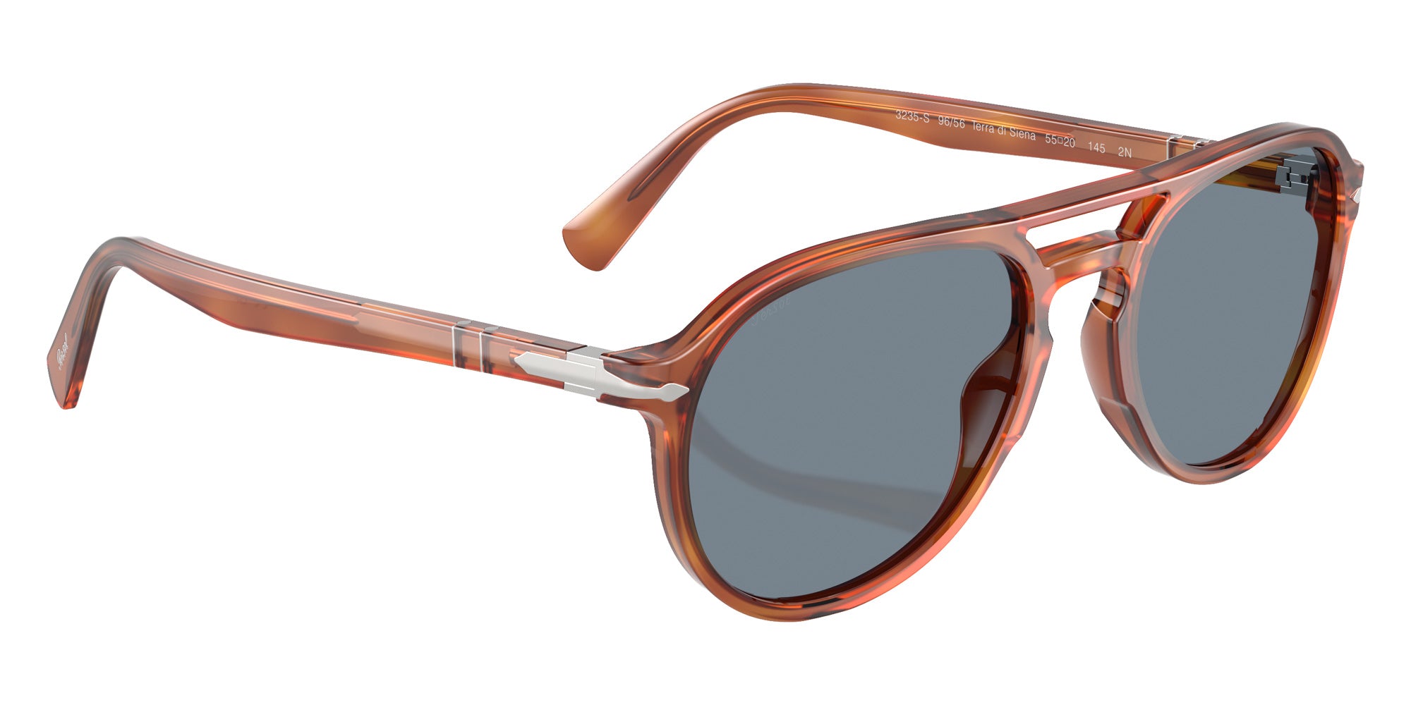 Persol PO3235S 96/56 55 - Terra Di Siena / Light Blue #id:po3235s9656_s:106120