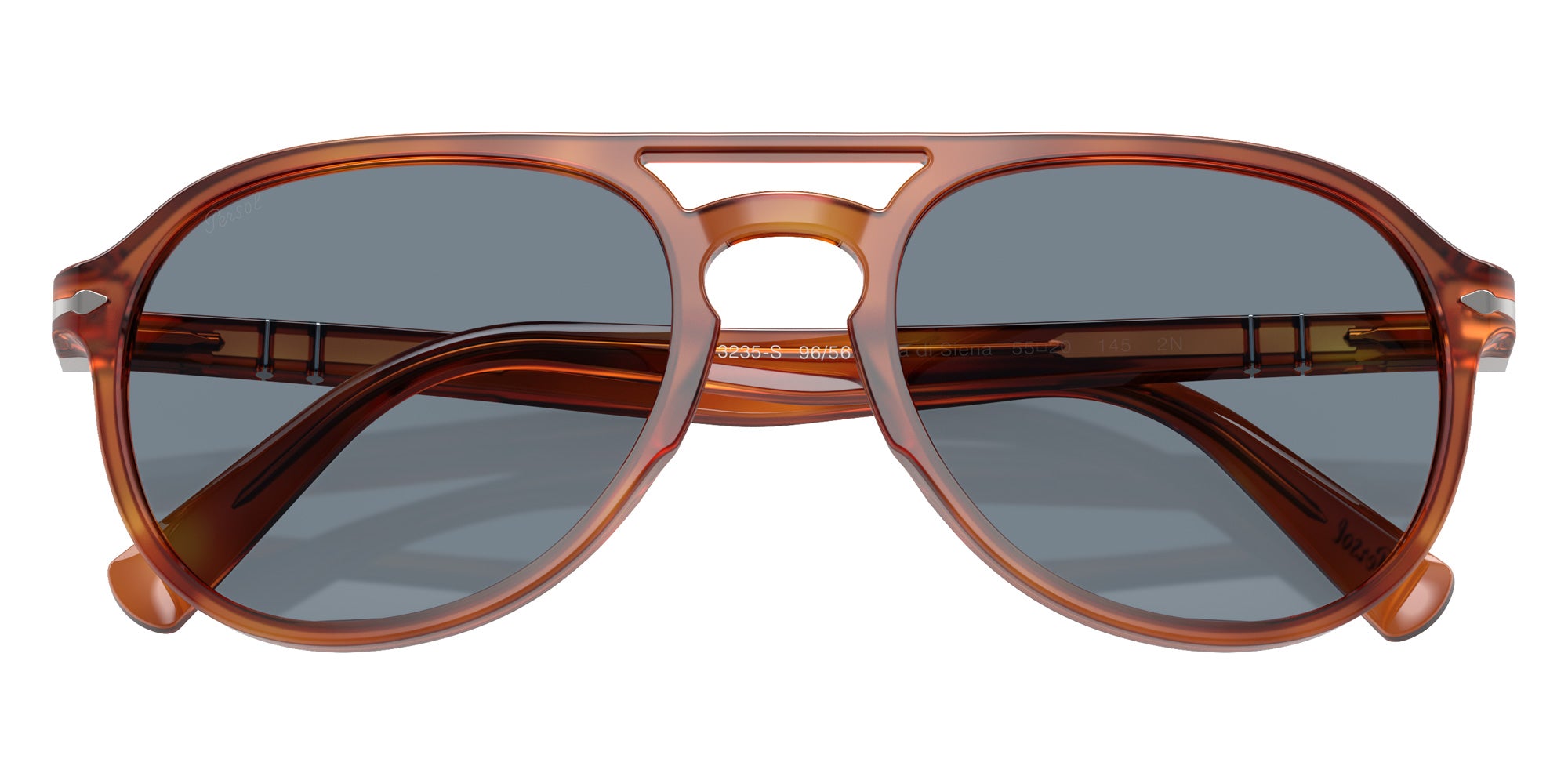 Persol PO3235S 96/56 55 - Terra Di Siena / Light Blue #id:po3235s9656_s:106125