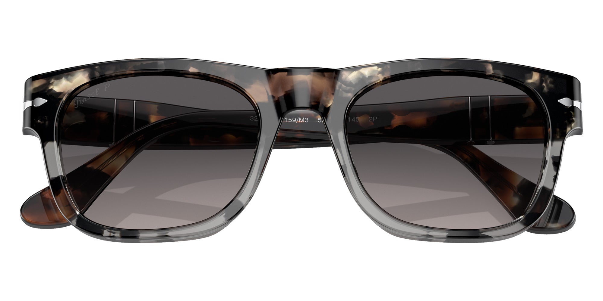 Persol PO3269S 1159M3 52 - Brown/Gray Cut Tortoise / Polarized Gray Gradient #id:po3269s1159m3_s:102120