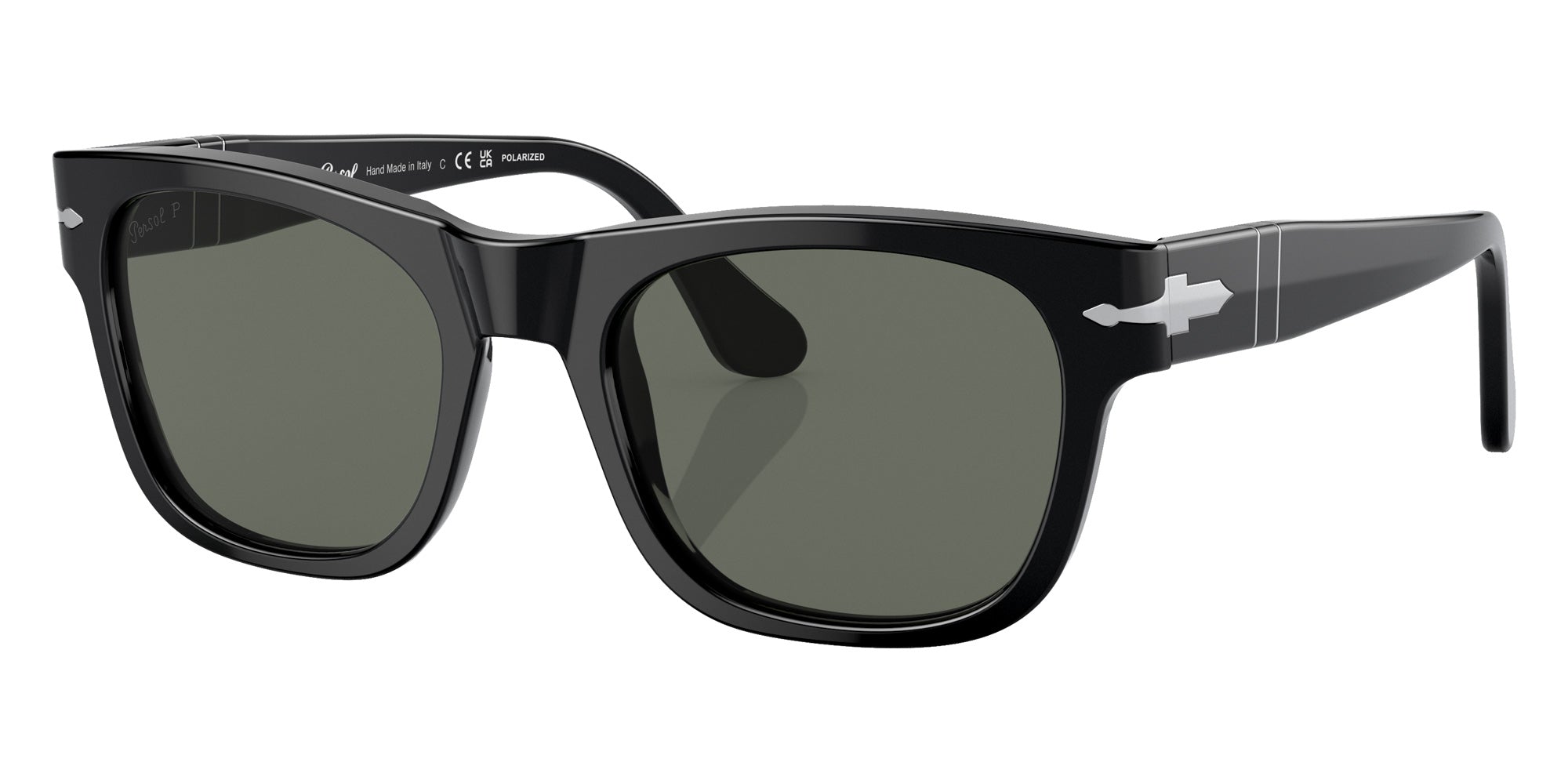 Persol PO3269S 95/58 52 - Black / Green Polarized #id:po3269s9558_s:108105