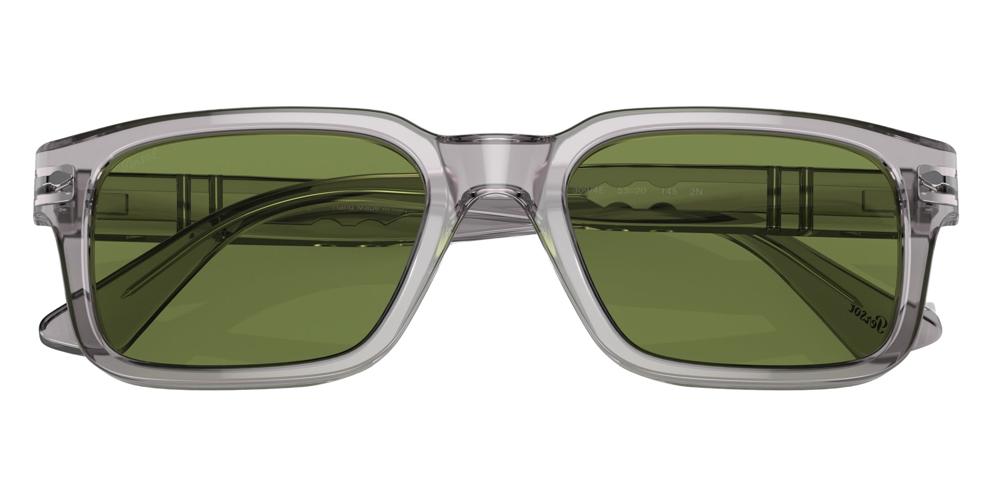 Persol PO3272S 309/4E 53 - Transparent Gray / Green #id:po3272s3094e_s:100125