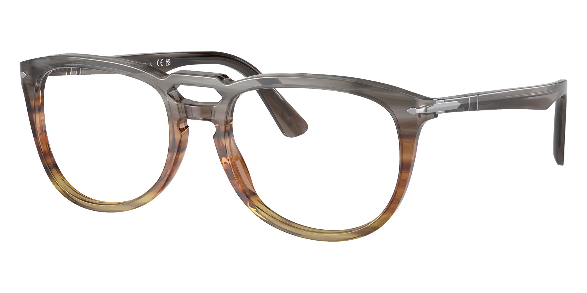 Persol PO3278V 1137 51 - Striped Gray Gradient Brown #id:po3278v1137_s:100105