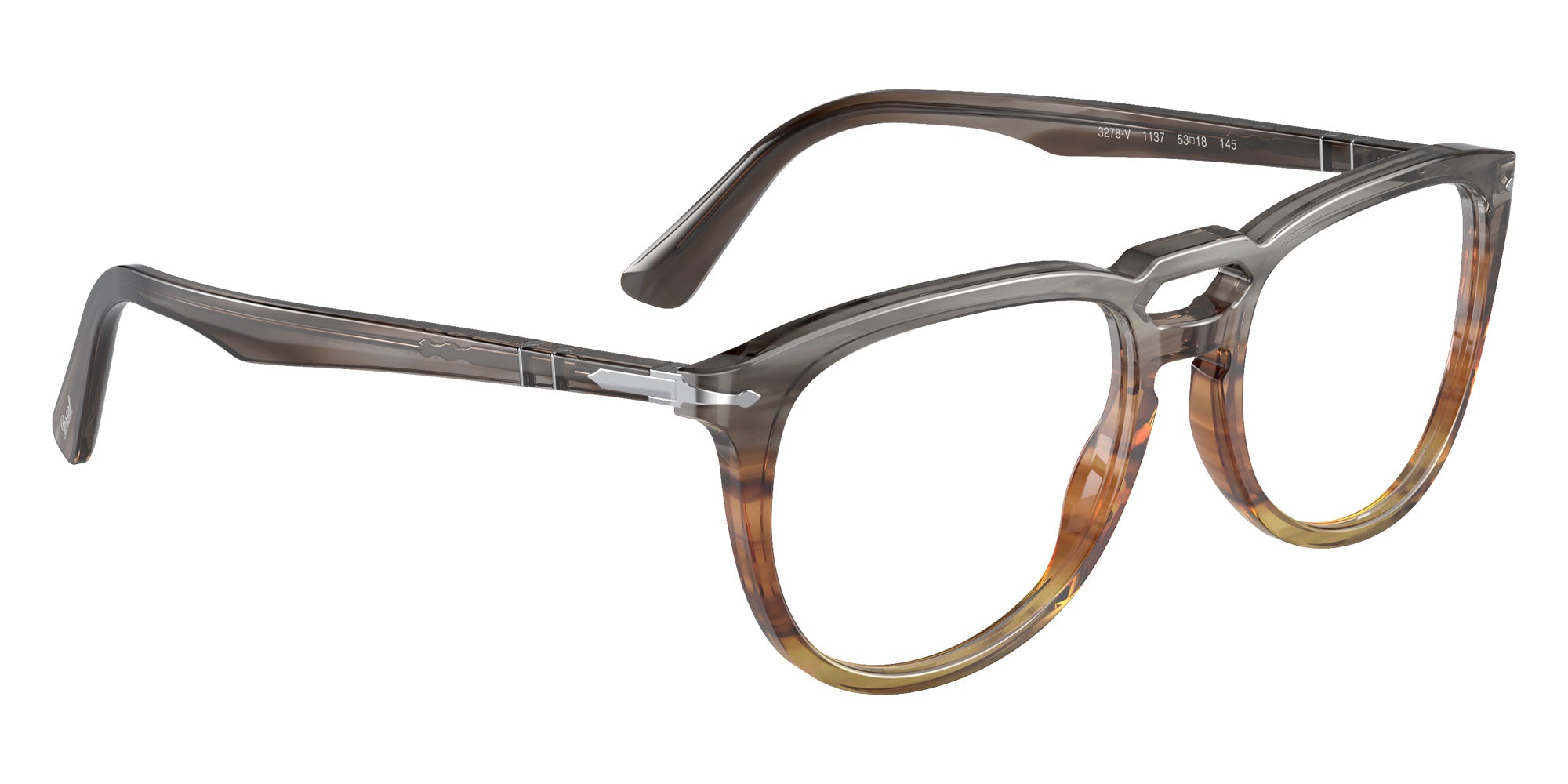 Persol PO3278V 1137 51 - Striped Gray Gradient Brown #id:po3278v1137_s:100120