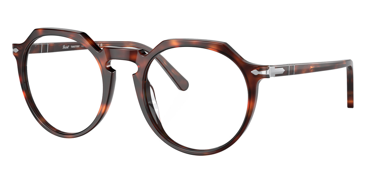 Persol PO3281S 24/GG 52 - Havana / Transitions Signature Gen8 - Sapphire #id:po3281s24gg_s:100115