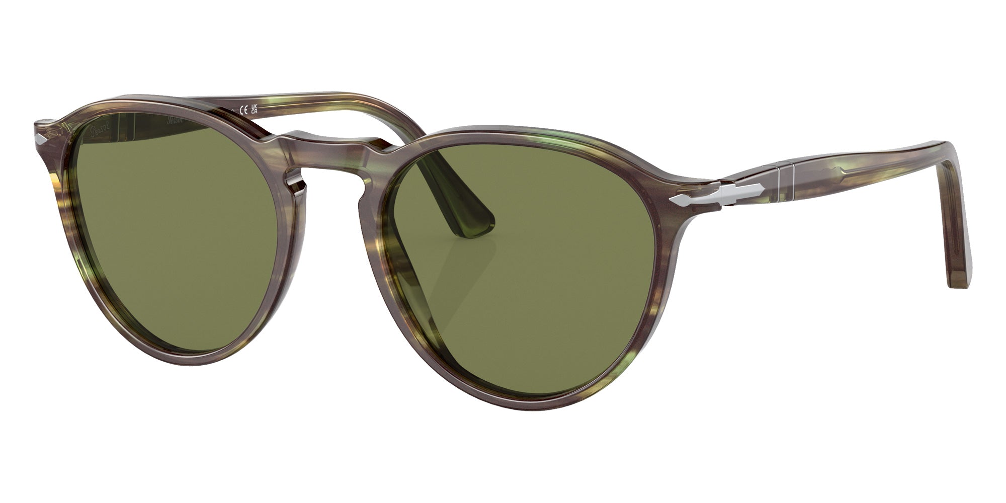 Persol PO3286S 11564E 51 - Striped Green / Light Green #id:po3286s11564e_s:100105