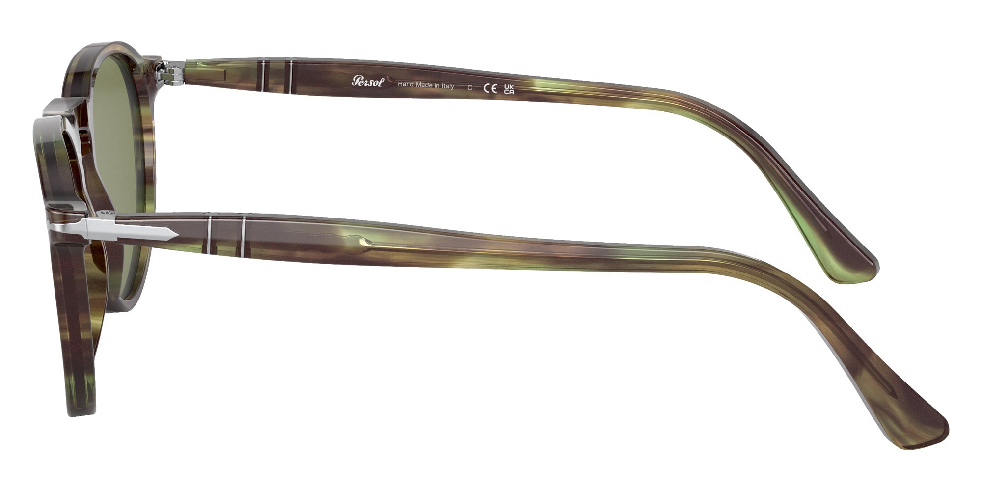 Persol PO3286S 11564E 51 - Striped Green / Light Green #id:po3286s11564e_s:100110