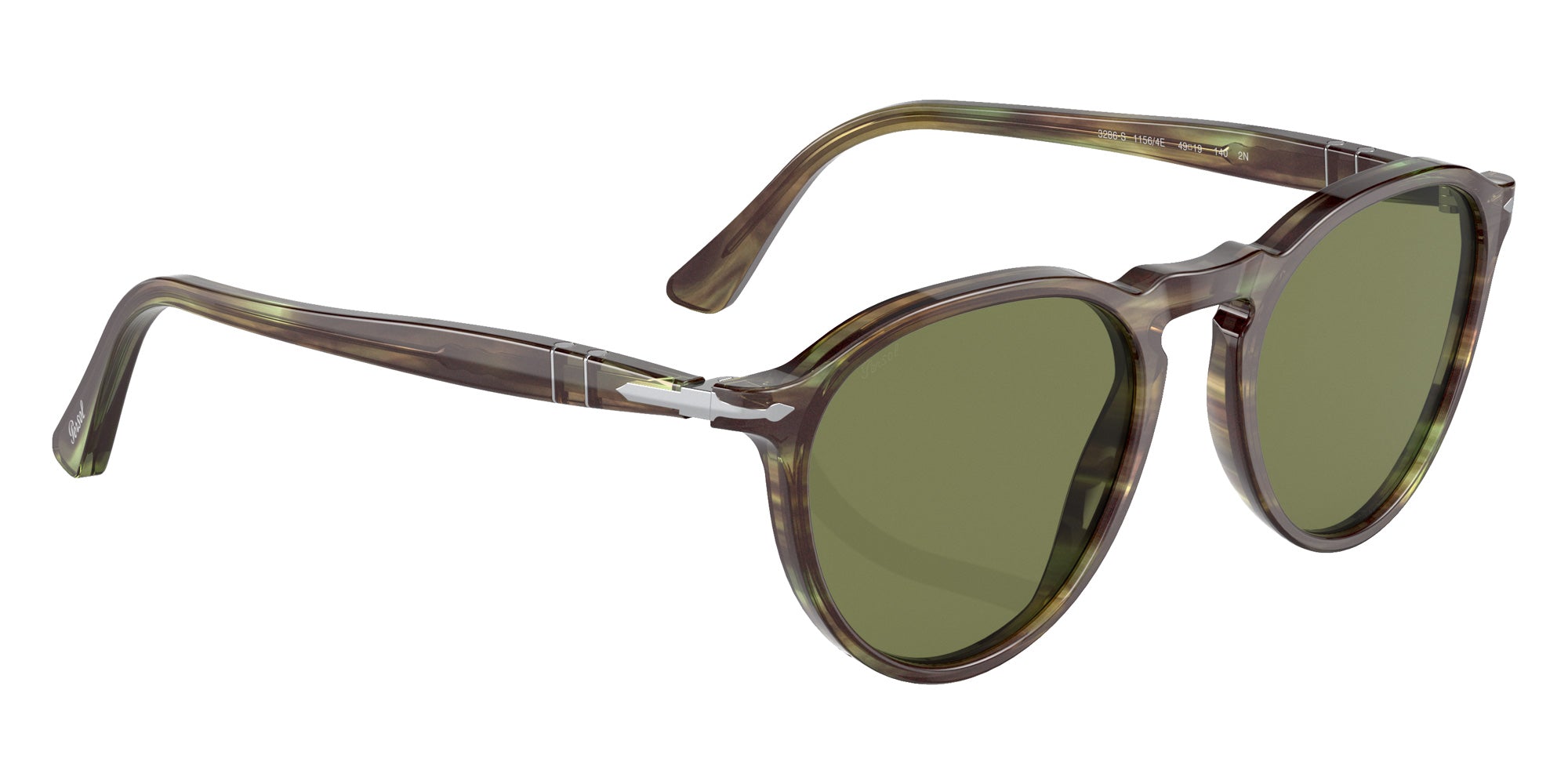 Persol PO3286S 11564E 51 - Striped Green / Light Green #id:po3286s11564e_s:100120