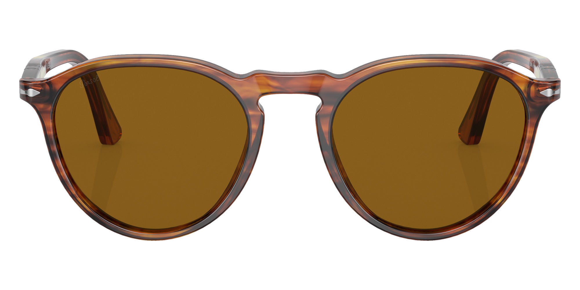 Persol PO3286S 115733 51 - Striped Red / Brown #id:po3286s115733_s:102100
