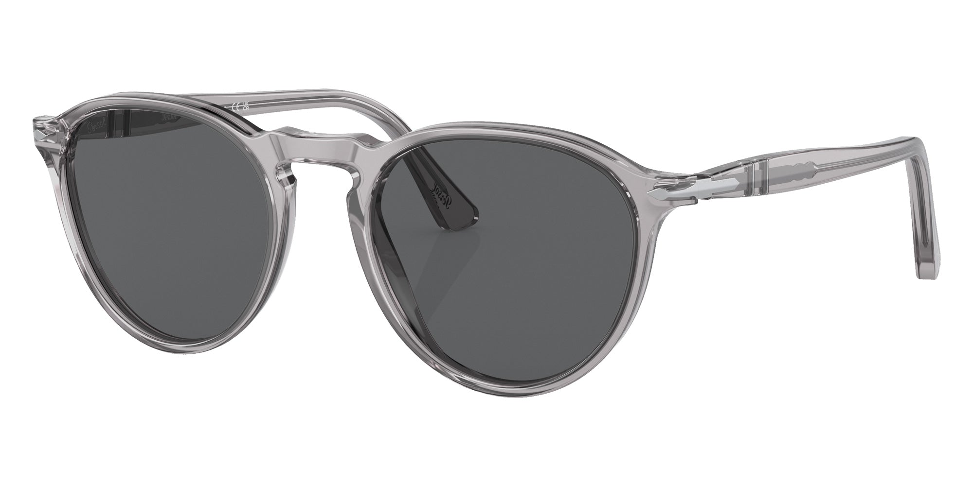 Persol PO3286S 309/B1 53 - Transparent Gray / Dark Gray #id:po3286s309b1_s:112105