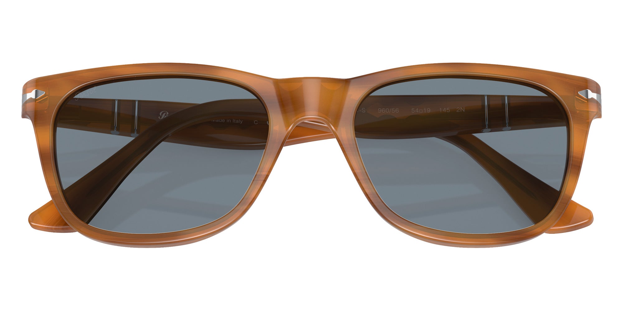 Persol PO3291S 960/56 54 - Striped Brown #id:po3291s96056_s:100125