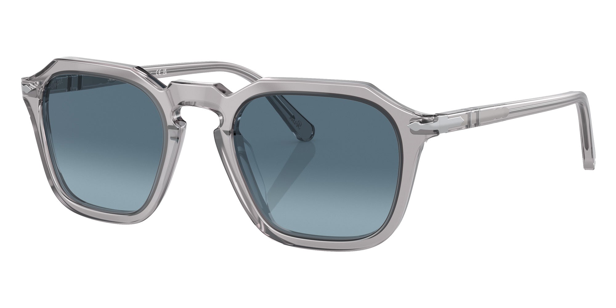 Persol PO3292S 309/Q8 50 - Transparent Gray / Azure Gradient Blue #id:po3292s309q8_s:108105