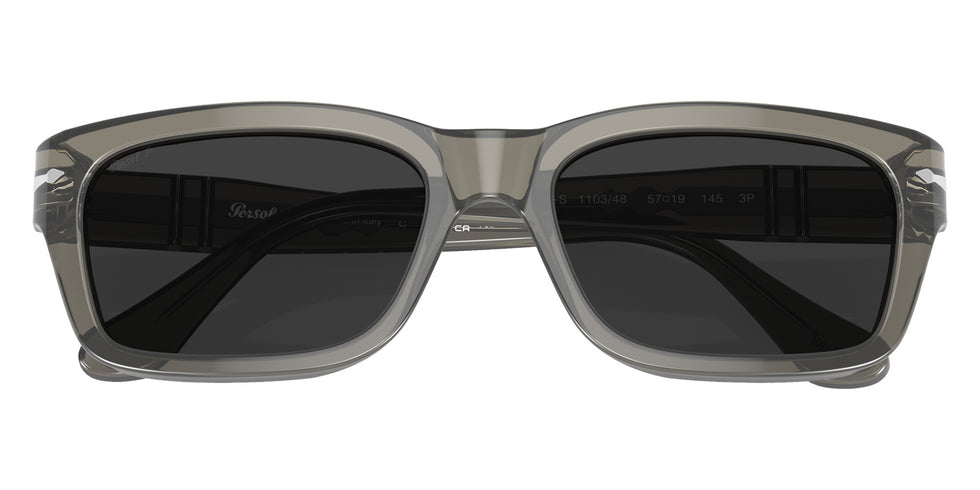 Persol PO3301S 110348 57 - Opal Smoke / Dark Gray Polarized #id:po3301s110348_s:100120