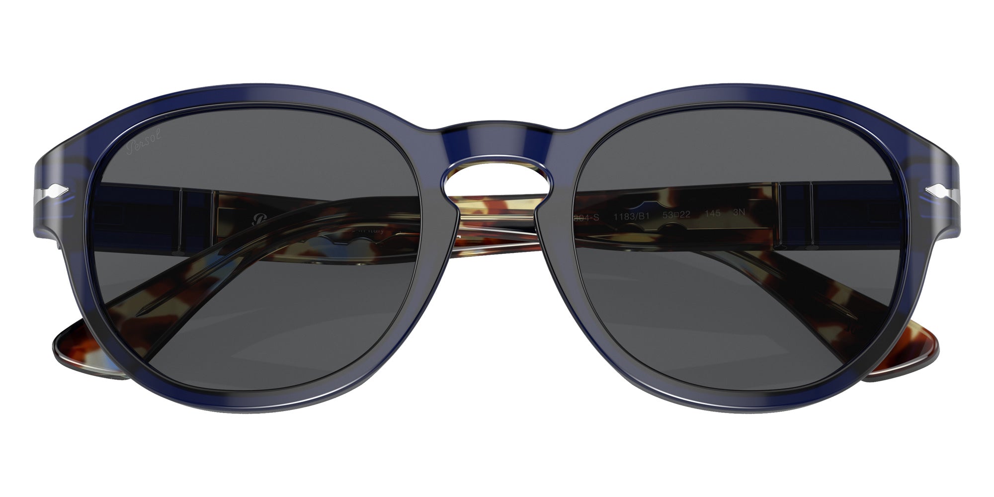 Persol PO3304S 1183B1 50 - Opal Blue / Dark Gray #id:po3304s1183b1_s:100120