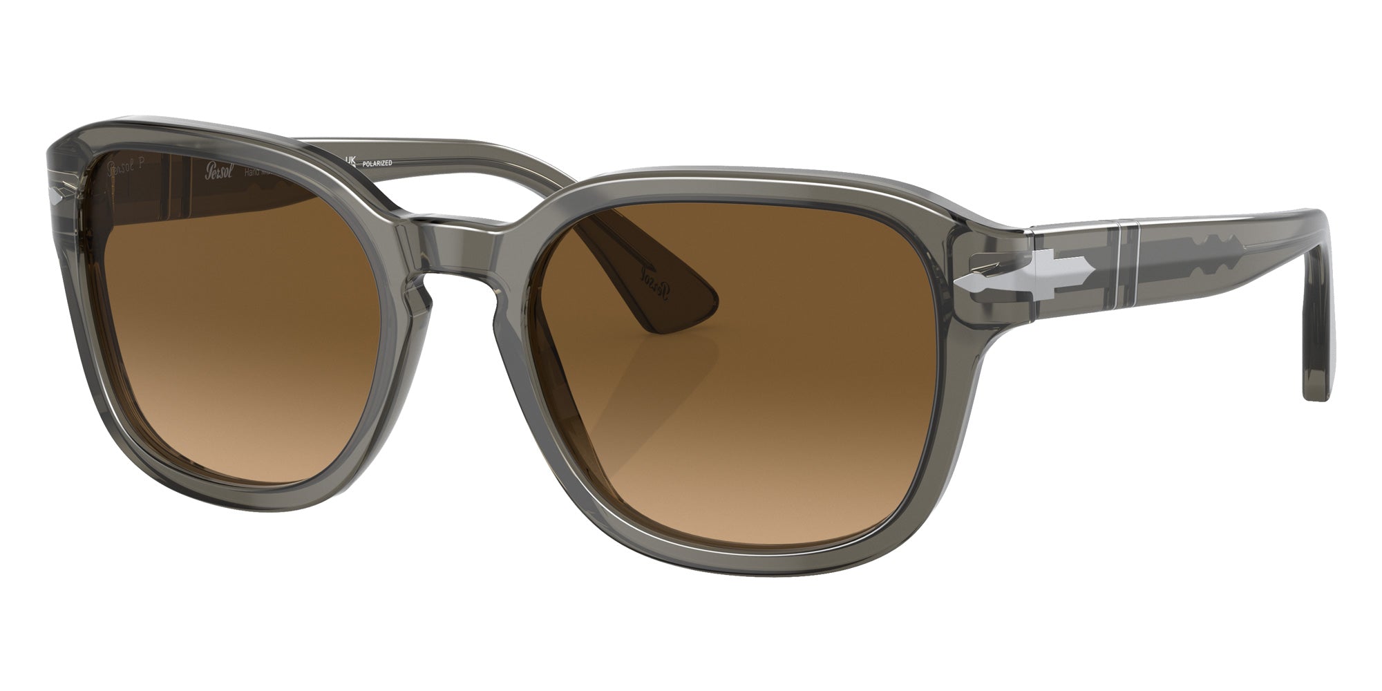 Persol PO3305S 1103M2 54 - Gray Taupe Transparent / Brown Polarized #id:po3305s1103m2_s:102105