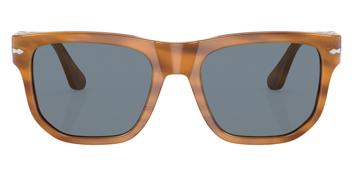 Persol PO3306S 960/56 52 - Striped Brown / Light Blue #id:po3306s96056_s:102100
