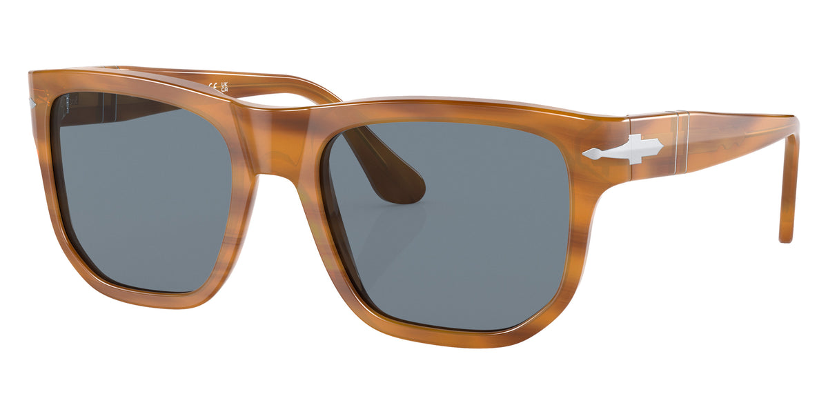Persol PO3306S 960/56 52 - Striped Brown / Light Blue #id:po3306s96056_s:102105