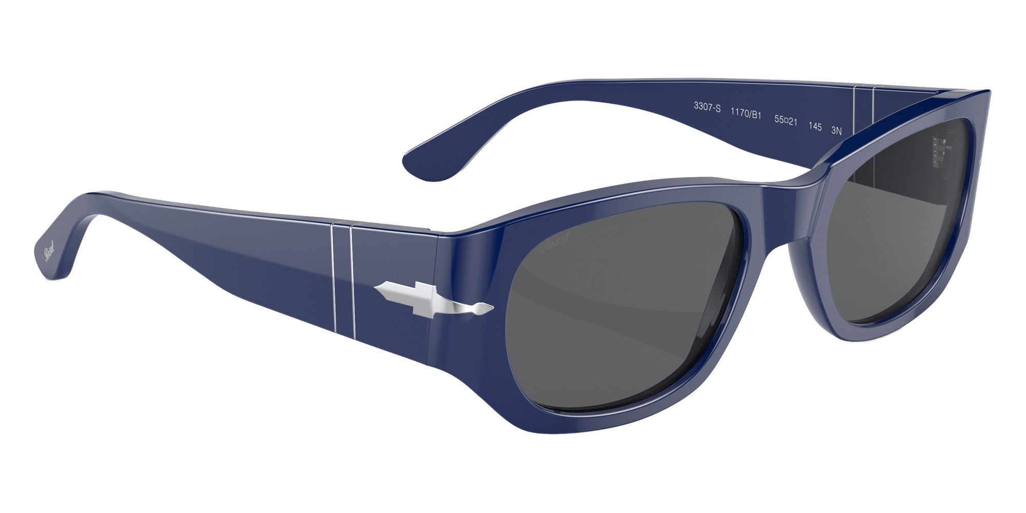 Persol PO3307S 1170B1 55 - Blue / Dark Gray #id:po3307s1170b1_s:100120