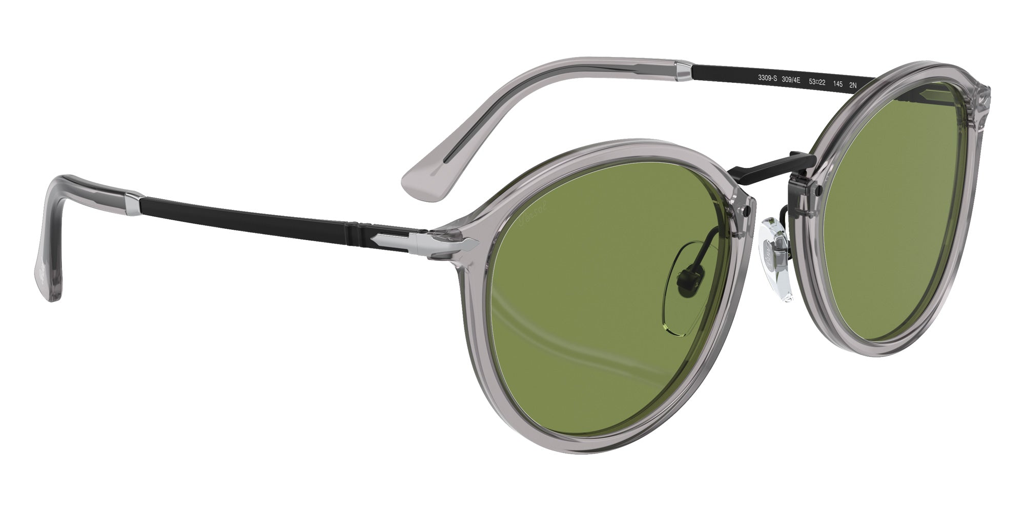 Persol PO3309S 309/4E 51 - Transparent Gray / Green #id:po3309s3094e_s:100120