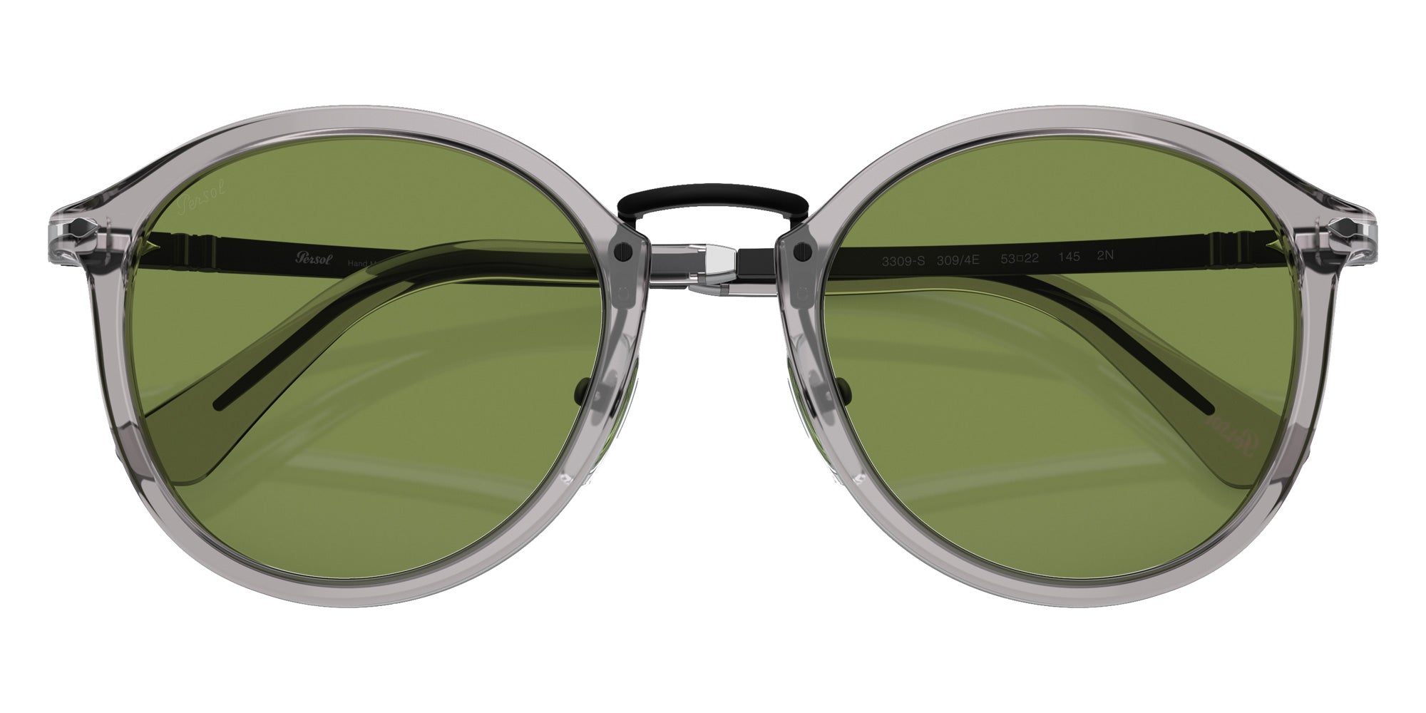 Persol PO3309S 309/4E 51 - Transparent Gray / Green #id:po3309s3094e_s:100125