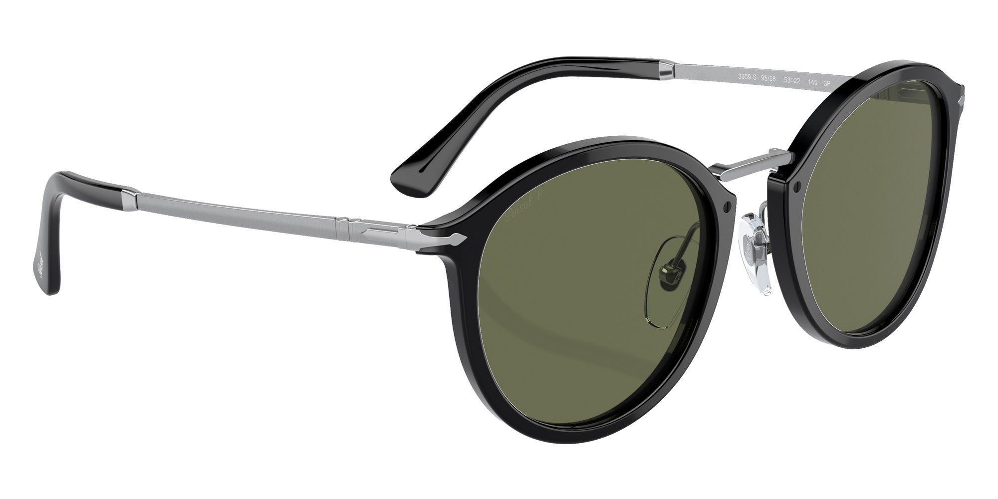 Persol PO3309S 95/58 53 - Black / Polarized Green #id:po3309s9558_s:104120