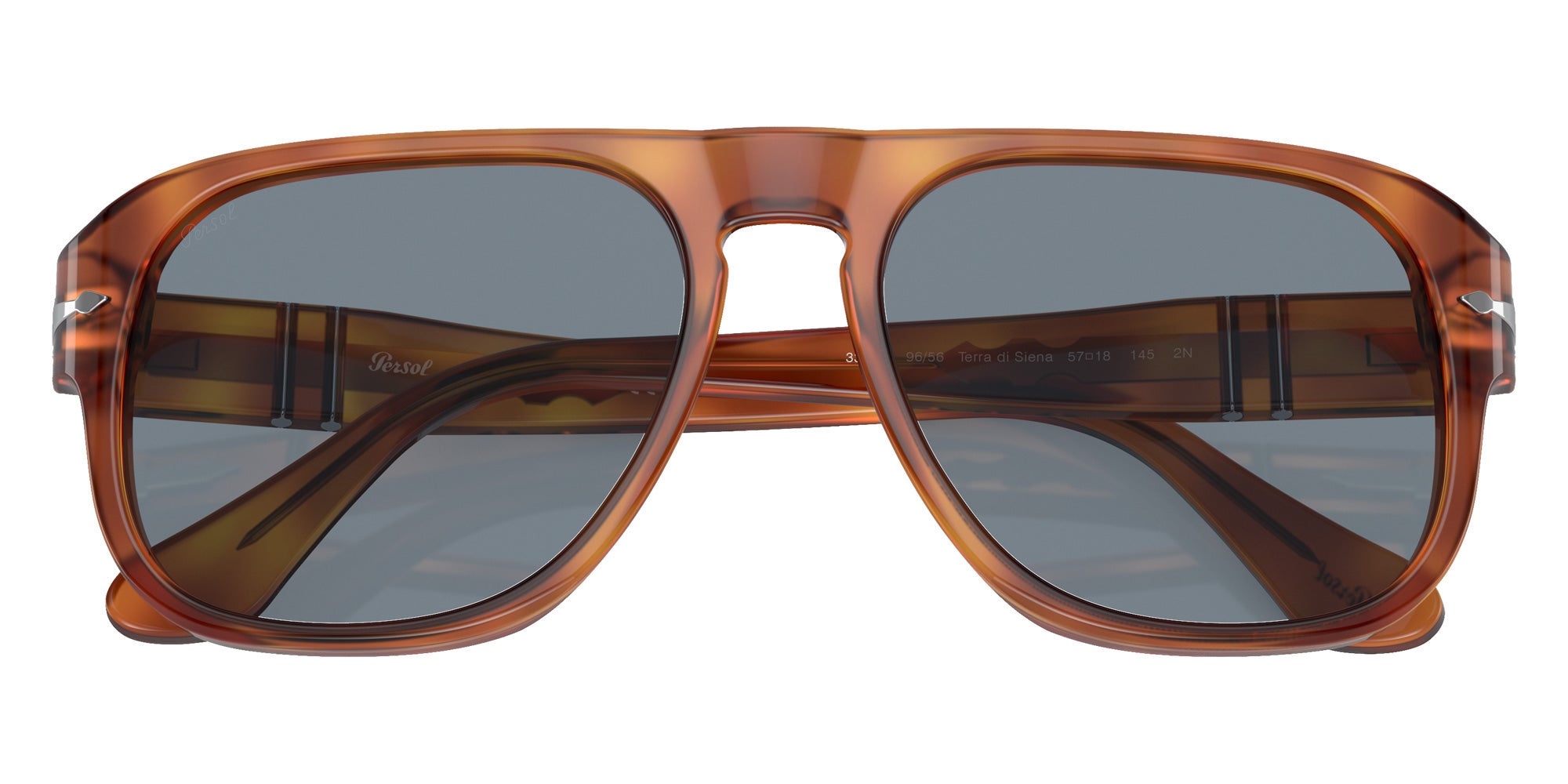 Persol PO3310S - Jean 96/56 54 - Terra Di Siena / Light Blue #id:po3310s9656_s:104125