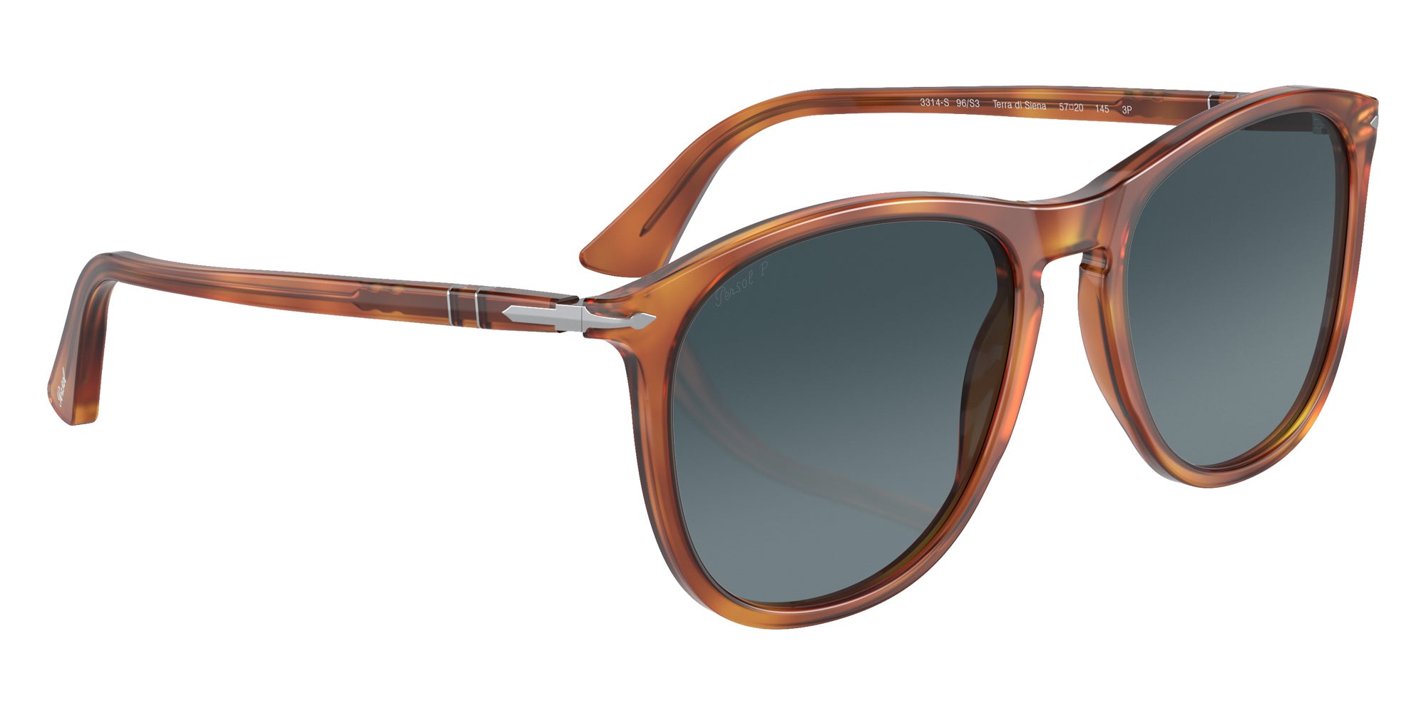 Persol PO3314S 96/S3 55 - Terra Di Siena / Light Blue Gradient Dark Polarized #id:po3314s96s3_s:100120