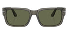 Persol PO3315S 110358 58 - Transparent Taupe Gray / Polarized Green #id:po3315s110358_s:100100