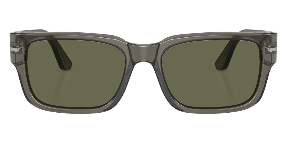 Persol PO3315S 110358 58 - Transparent Taupe Gray / Polarized Green #id:po3315s110358_s:100100
