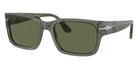 Persol PO3315S 110358 58 - Transparent Taupe Gray / Polarized Green #id:po3315s110358_s:100105