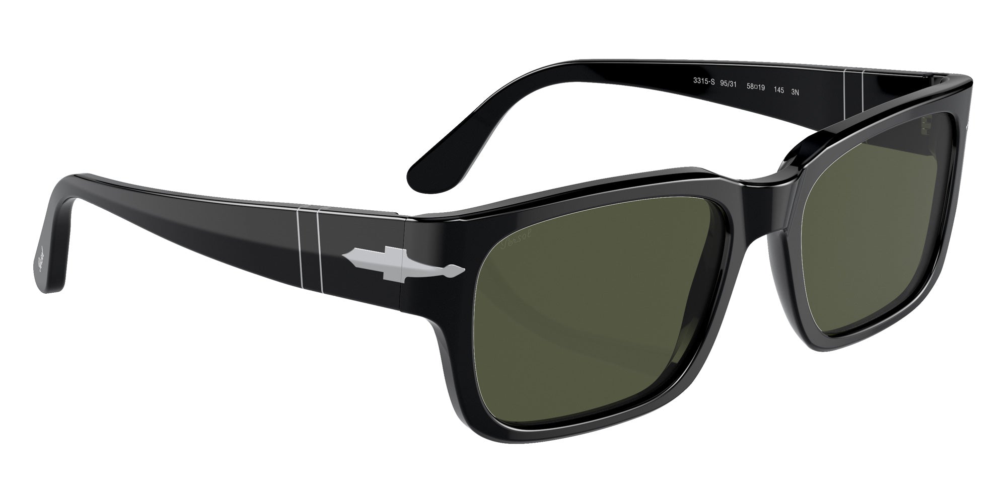 Persol PO3315S 95/31 55 - Black / Green #id:po3315s9531_s:102120