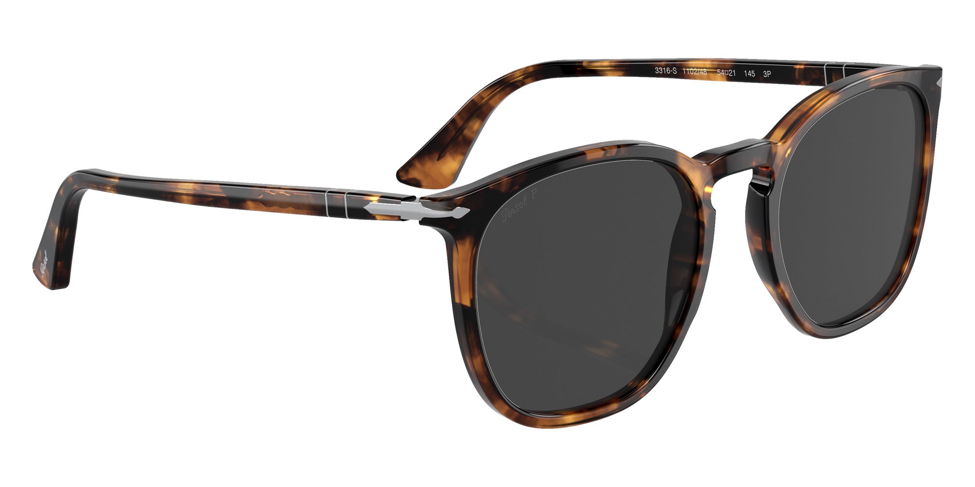 Persol PO3316S 110248 52 - Tortoise Honey / Polarized Black #id:po3316s110248_s:100120
