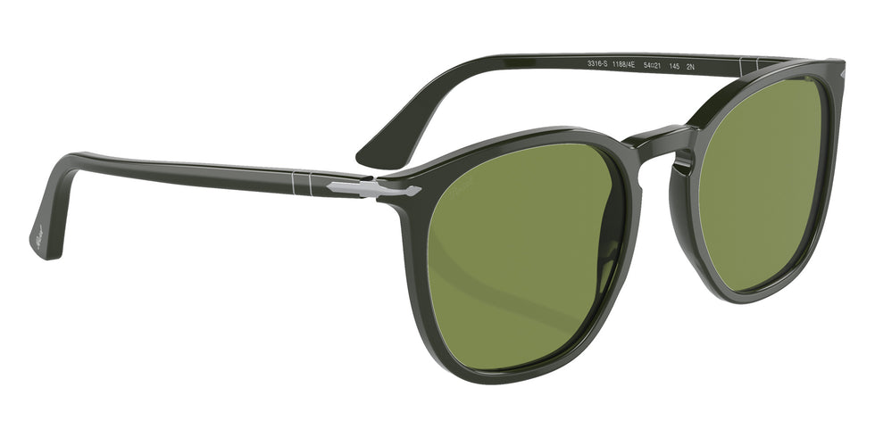 Persol PO3316S 11884E 54 - Matte Dark Green / Green #id:po3316s11884e_s:100120