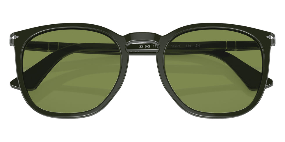 Persol PO3316S 11884E 54 - Matte Dark Green / Green #id:po3316s11884e_s:100125