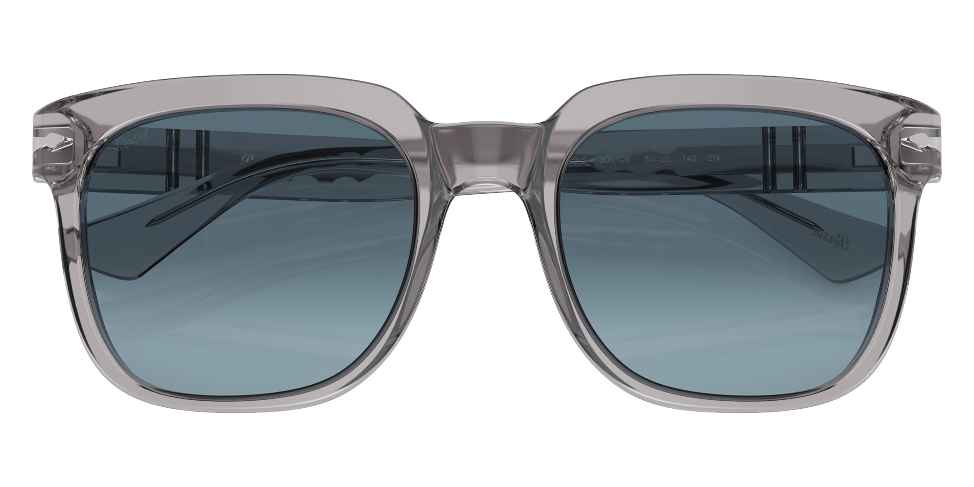 Persol PO3323S 309/Q8 53 - Transparent Gray / Azure Gradient Blue #id:po3323s309q8_s:100125