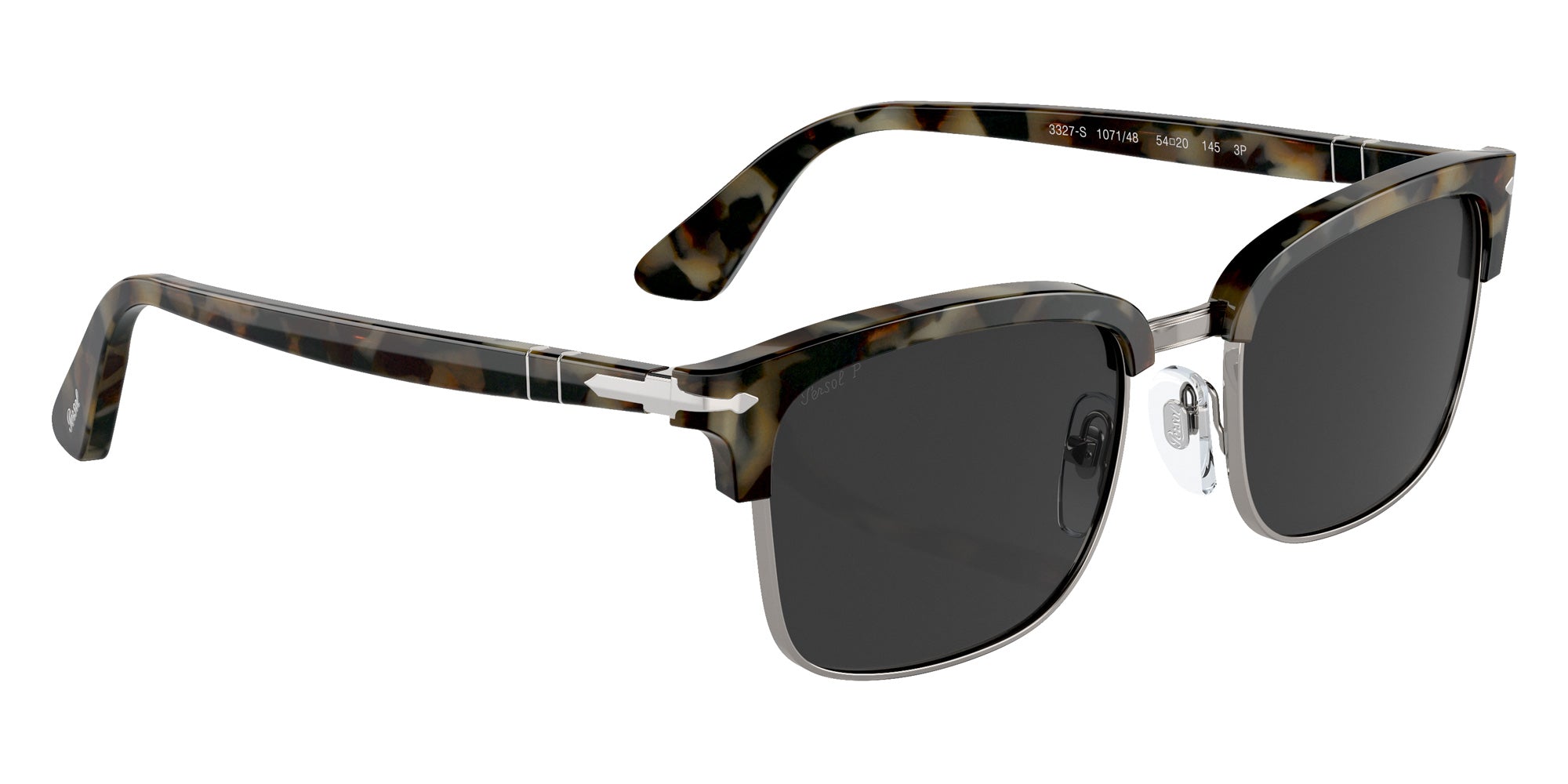 Persol PO3327S 107148 56 - Brown Tortoise / Polarized Black #id:po3327s107148_s:100120