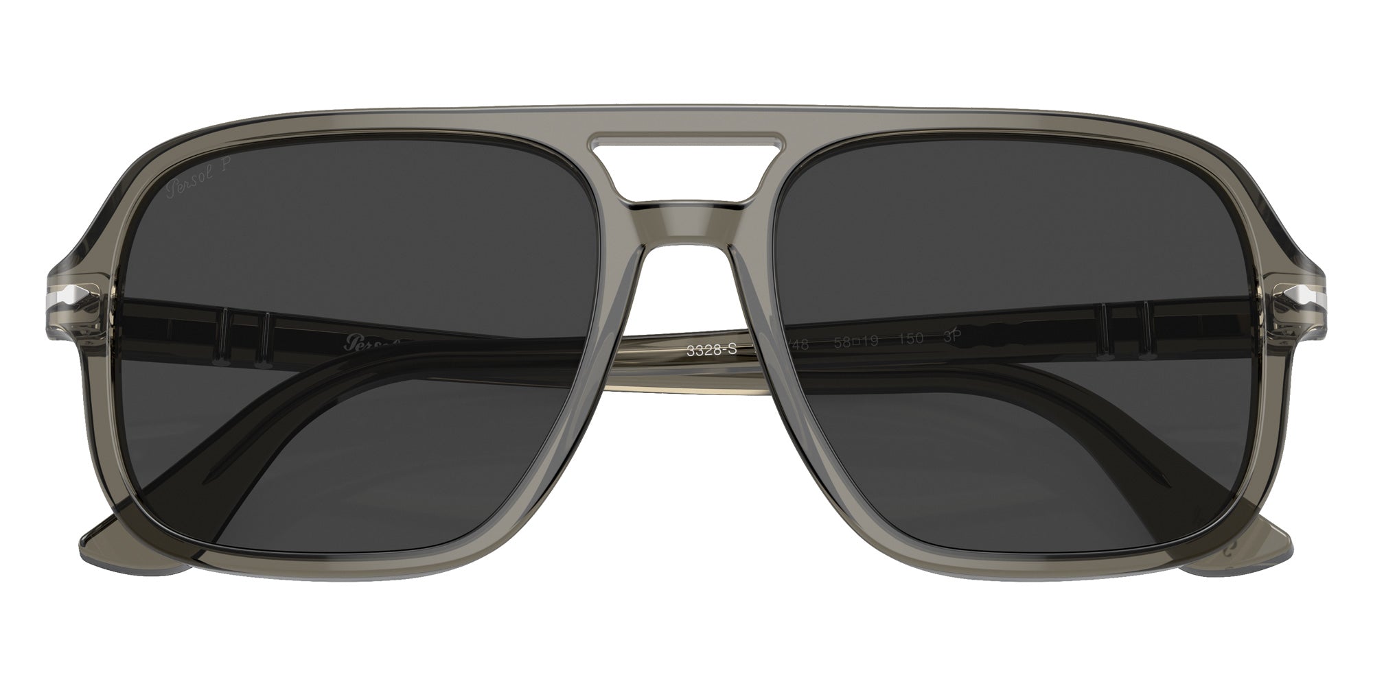 Persol PO3328S 110348 58 - Smoke / Polarized Black #id:po3328s110348_s:100125