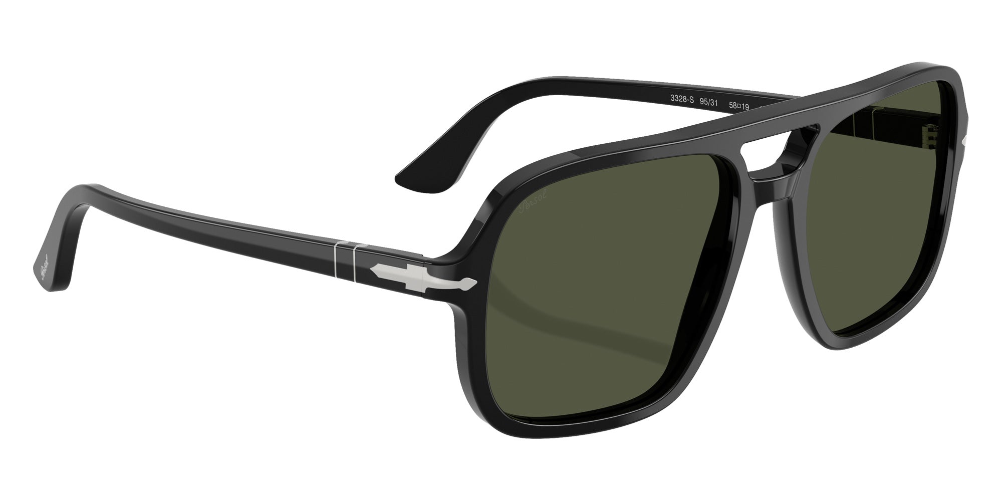 Persol PO3328S 95/31 58 - Black / Green #id:po3328s9531_s:104120