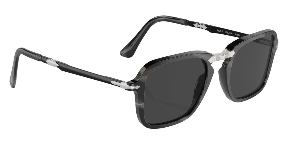 Persol PO3330S 119948 51 - Black Horn / Polarized Black #id:po3330s119948_s:100120