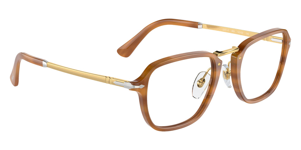 Persol PO3331V 960 52 - Striped Brown #id:po3331v960_s:100120