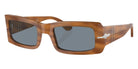 Persol PO3332S Francis 960/56 54 - Striped Brown / Light Blue #id:po3332s96056_s:100105