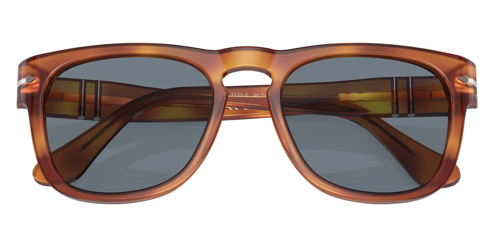 Persol PO3333S - Elio 96/56 54 - Terra Di Siena / Light Blue #id:po3333s9656_s:100125