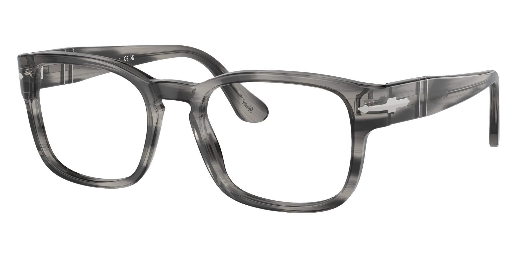Persol PO3334V 1192 51 - Striped Gray #id:po3334v1192_s:100105