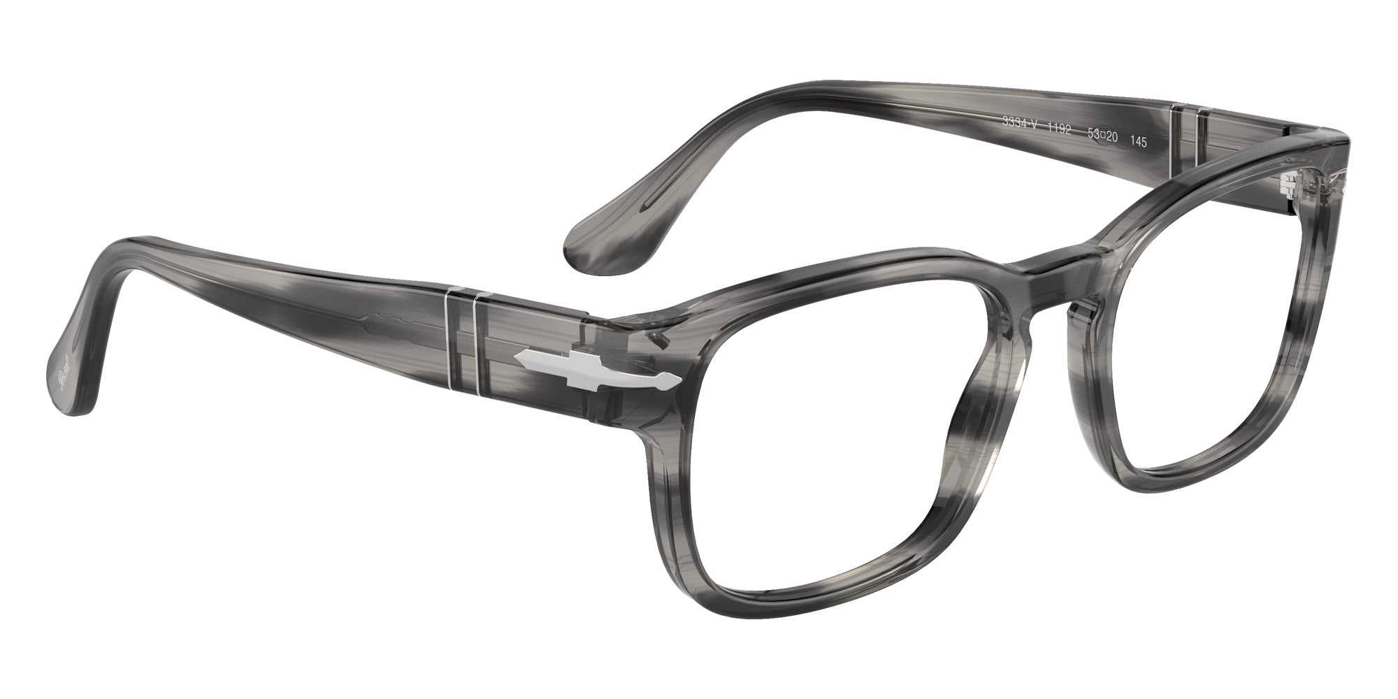 Persol PO3334V 1192 51 - Striped Gray #id:po3334v1192_s:100120