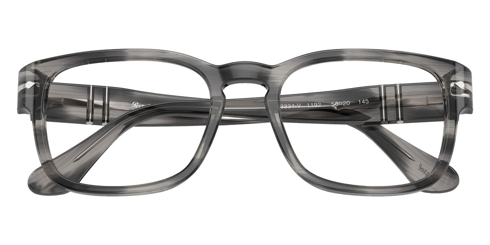 Persol PO3334V 1192 51 - Striped Gray #id:po3334v1192_s:100125
