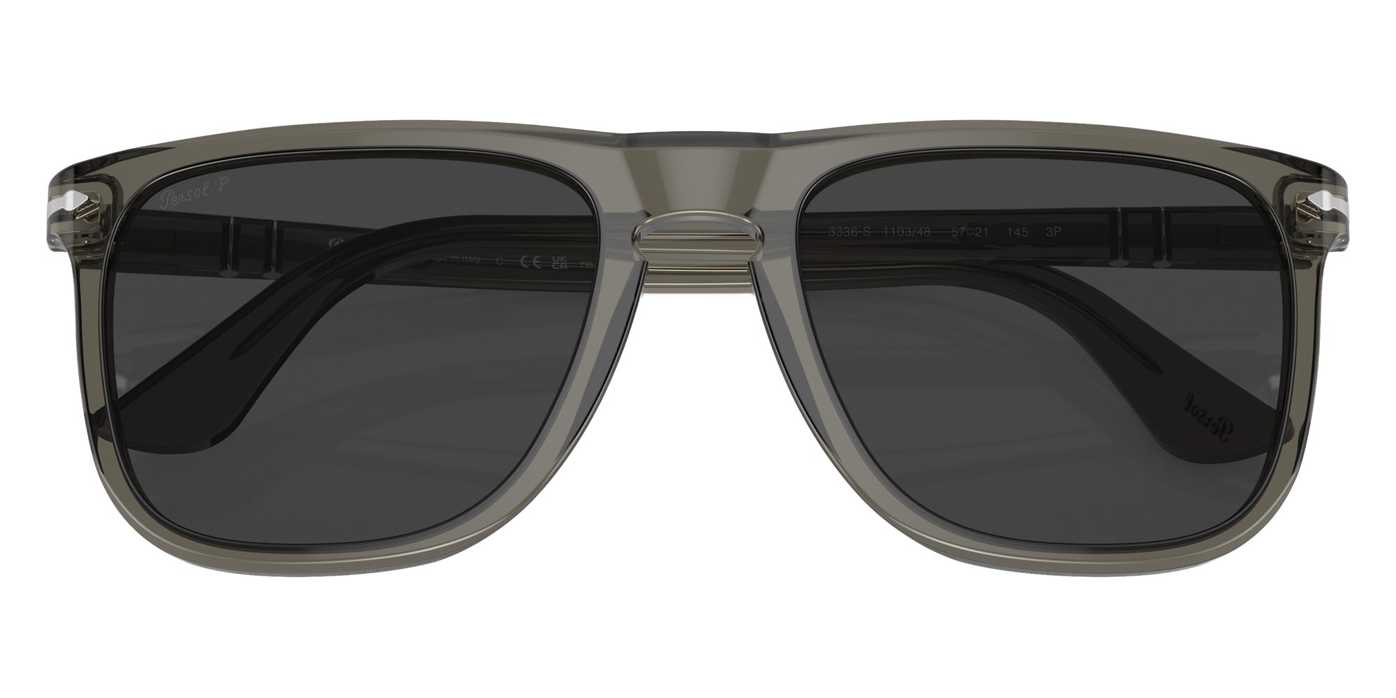 Persol PO3336S 110348 54 - Smoke / Polarized Black #id:po3336s110348_s:100125