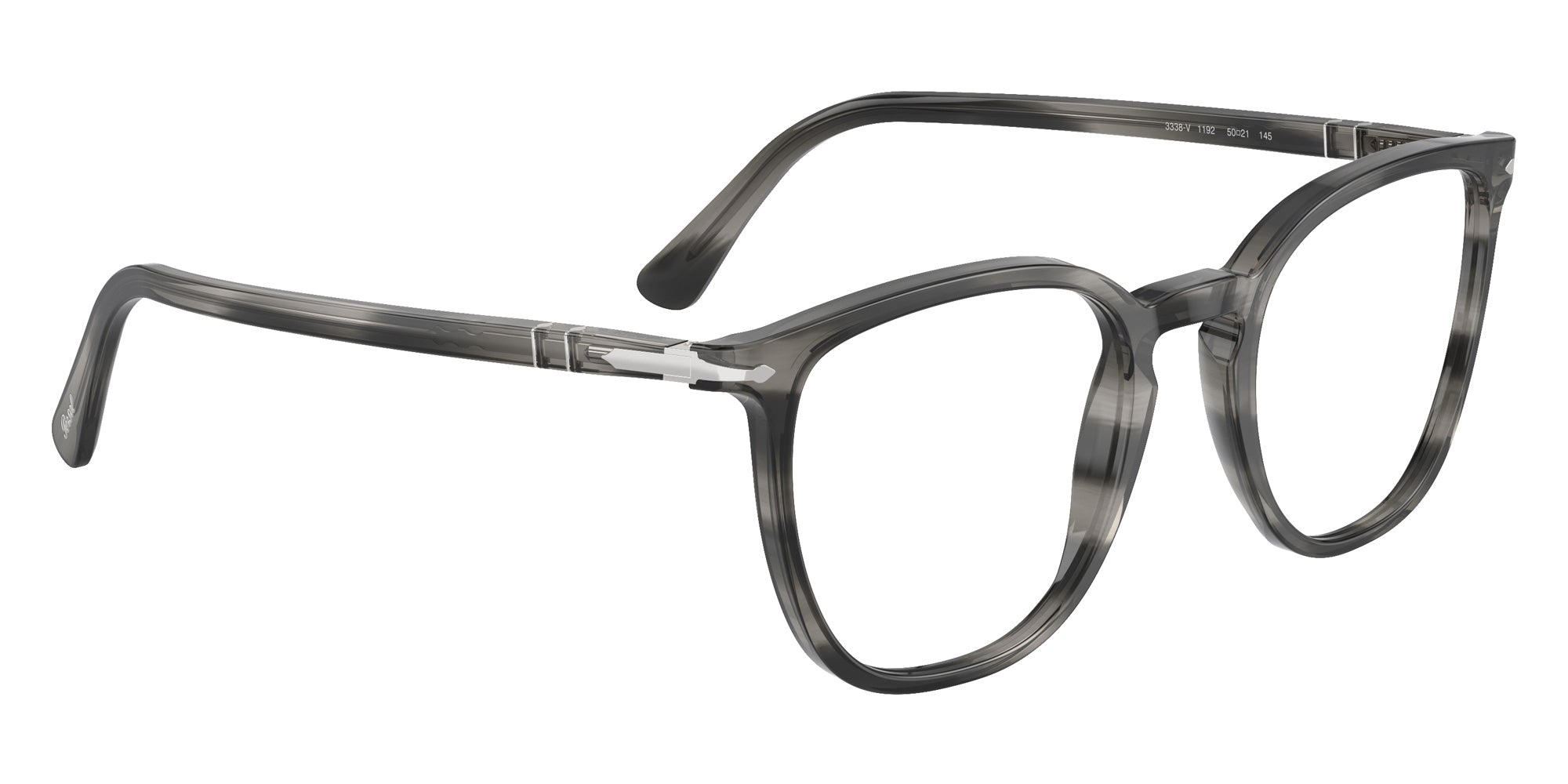 Persol PO3338V 1192 50 - Striped Gray #id:po3338v1192_s:100120