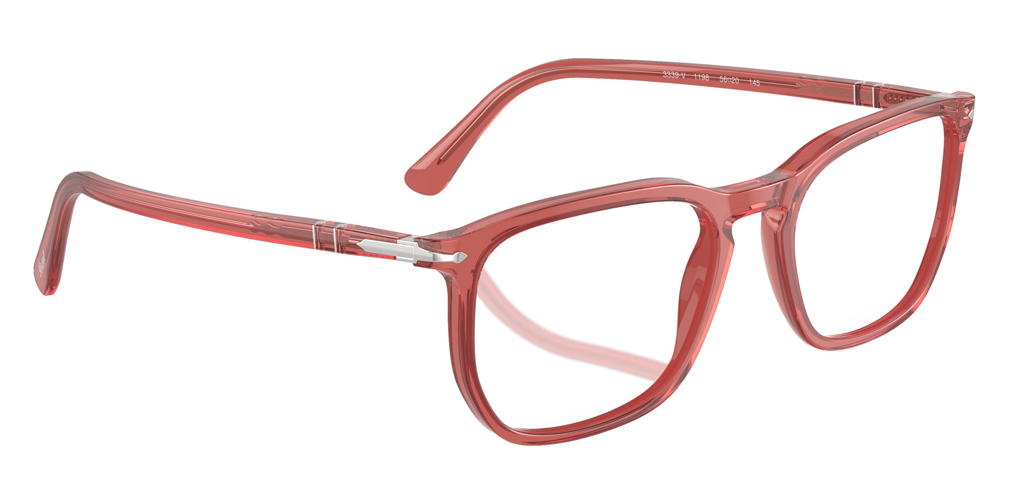 Persol PO3339V 1198 56 - Transparent Red #id:po3339v1198_s:100120